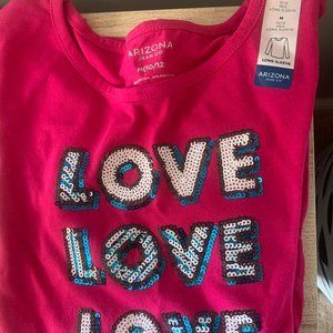 Arizona Jean Company - Love T-shirt Girls size 10